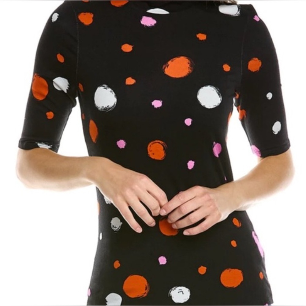 Ted Baker Sunrai Spot Print (Size 2) Gently Used a few times. Stretchy and soft